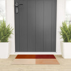 abstract retro shapes earthy 9 Welcome Mat Gallery Image 3