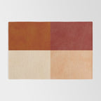 abstract retro shapes earthy 9 Rug Gallery Image 2
