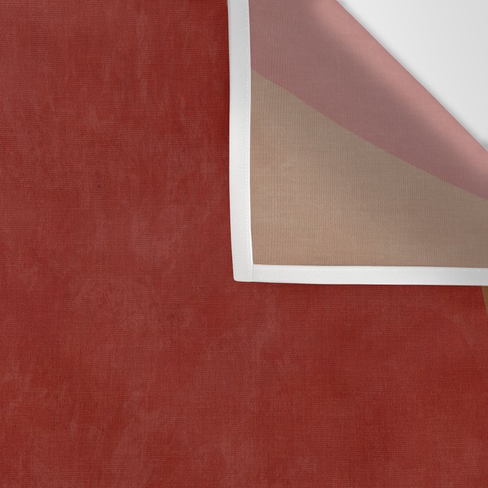 abstract retro shapes earthy 9 Wall Tapestry Gallery Image 3