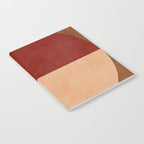 abstract retro shapes earthy 9 Notebook Gallery Image 2