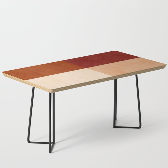abstract retro shapes earthy 9 Coffee Table Gallery Image 1