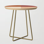 abstract retro shapes earthy 9 Side Table Gallery Image 1