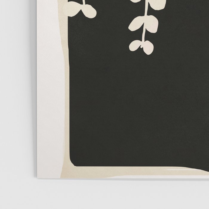 Minimal Abstract Leaves 17 Poster Gallery Image 3