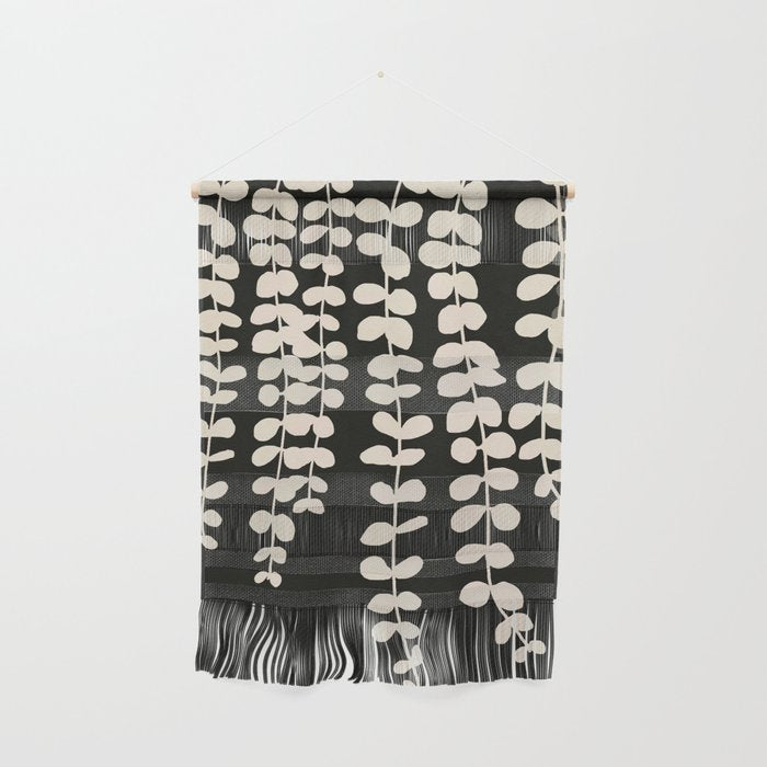 Minimal Abstract Leaves 17 Wall Hanging Gallery Image 1