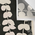 Minimal Abstract Leaves 17 Wall Tapestry Gallery Image 3