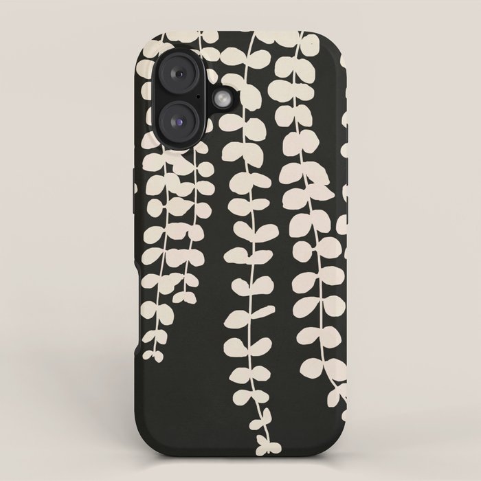 Minimal Abstract Leaves 17 iPhone Case Gallery Image 1