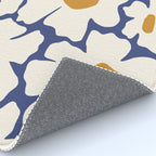 Boho Blue blossom garden  Rug Gallery Image 4