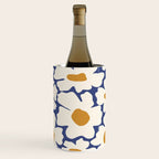 Boho Blue blossom garden  Wine Chiller Gallery Image 1