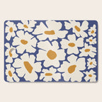 Boho Blue blossom garden  Cutting Board Gallery Image 1