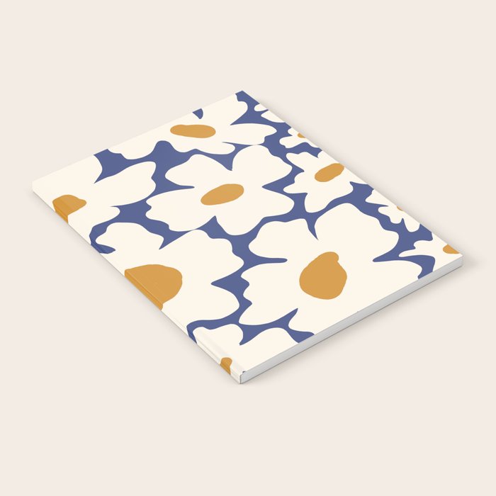 Boho Blue blossom garden  Notebook Gallery Image 2