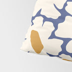 Boho Blue blossom garden  Pillow Sham Gallery Image 4