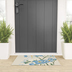 Wildflower Garden in Soft Tones Welcome Mat Gallery Image 3