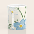 Wildflower Garden in Soft Tones Coffee Mug Gallery Image 4