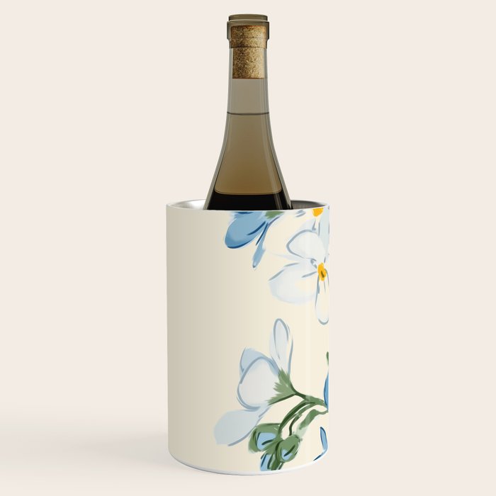 Wildflower Garden in Soft Tones Wine Chiller Gallery Image 2
