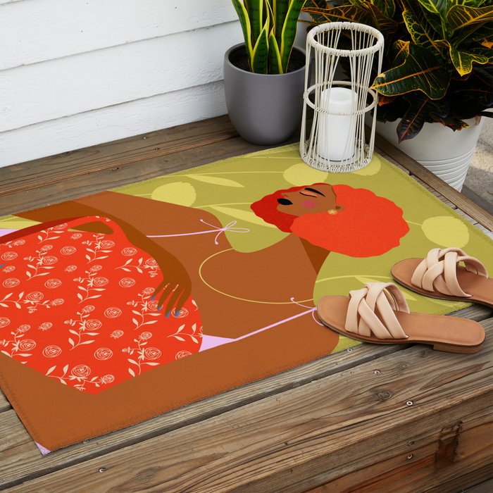 Vessel and Bloom Outdoor Rug Gallery Image 2