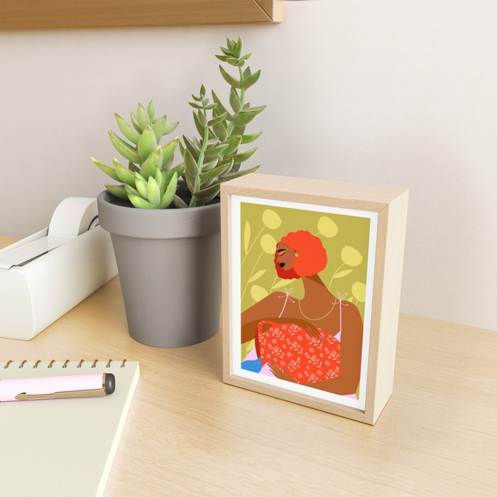 Vessel and Bloom Mini Art Print Gallery Image 2