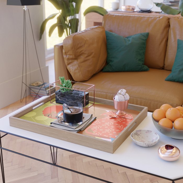 Vessel and Bloom Serving Tray Gallery Image 2