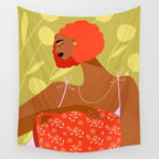 Vessel and Bloom Wall Tapestry Gallery Image 4