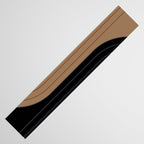 Two Tone Line Curvature XXXVI Table Runner Gallery Image 3