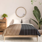 Two Tone Line Curvature XXXVI Comforter Gallery Image 3