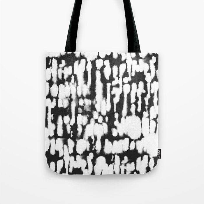 Inky Inverse Black and White Tote Bag Gallery Image 1