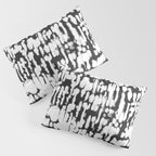 Inky Inverse Black and White Pillow Sham Gallery Image 3