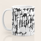 Inky Inverse Black and White Coffee Mug Gallery Image 3