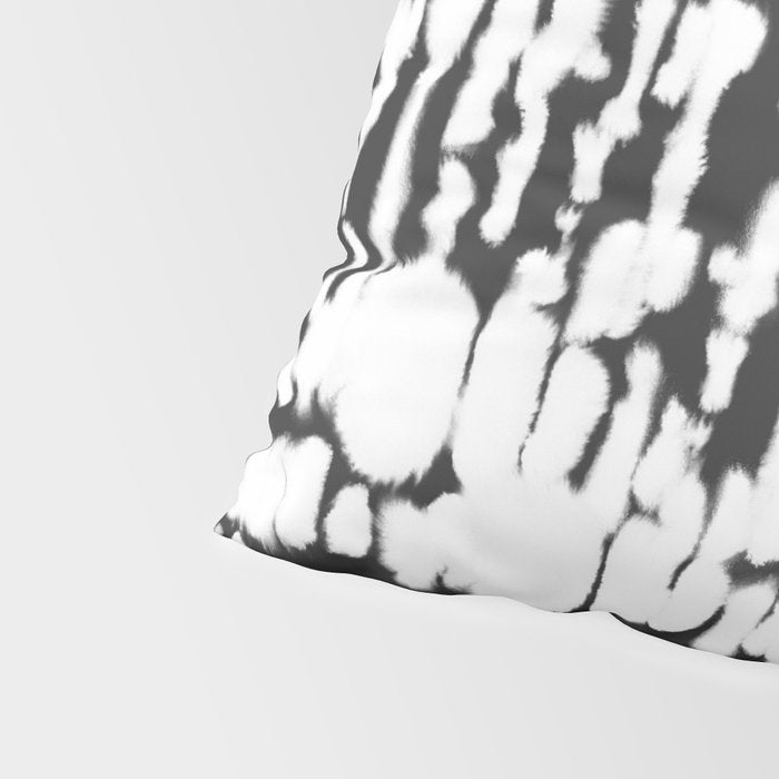 Inky Inverse Black and White Pillow Sham Gallery Image 4