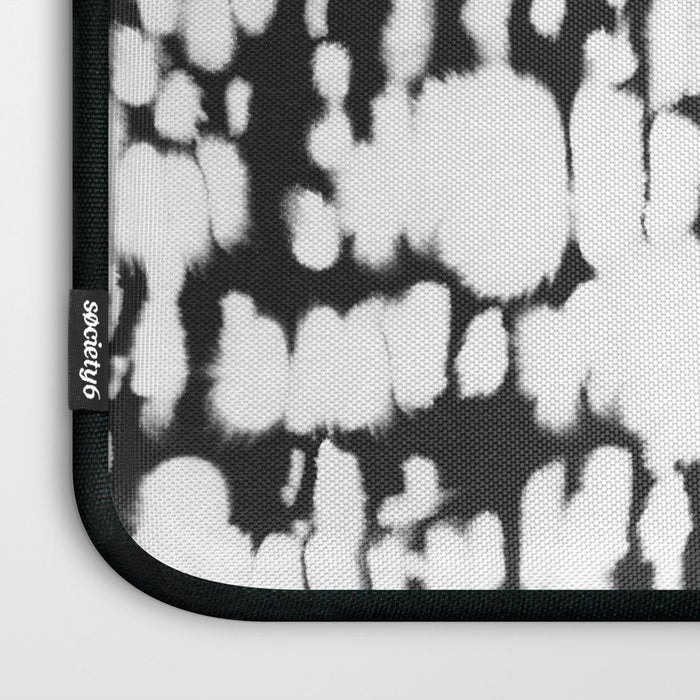 Inky Inverse Black and White Laptop Sleeve Gallery Image 3
