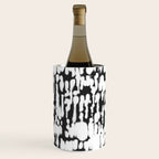 Inky Inverse Black and White Wine Chiller Gallery Image 2
