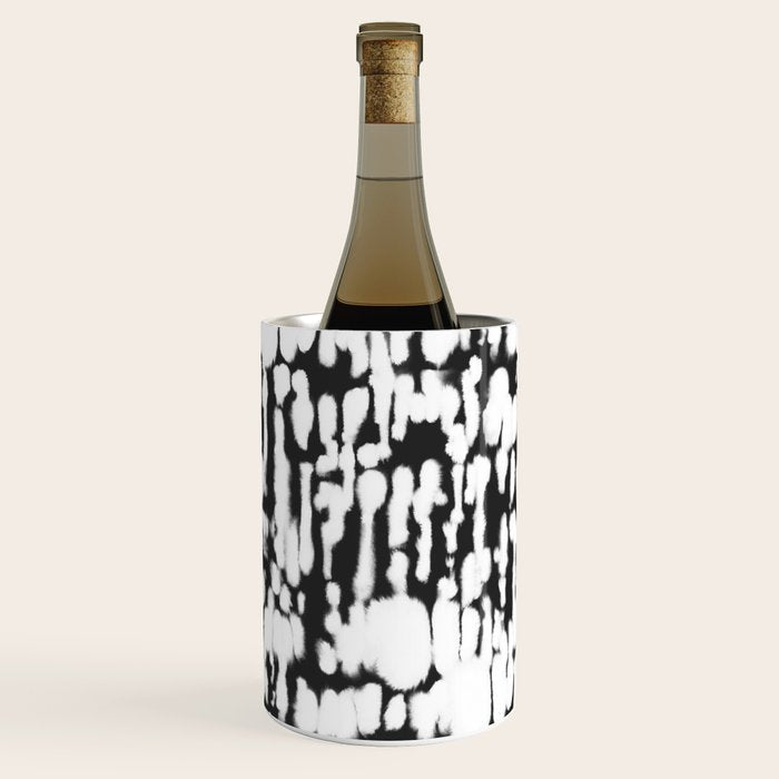 Inky Inverse Black and White Wine Chiller Gallery Image 2