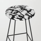 Inky Inverse Black and White Stool Gallery Image 2