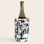Inky Inverse Black and White Wine Chiller Gallery Image 3