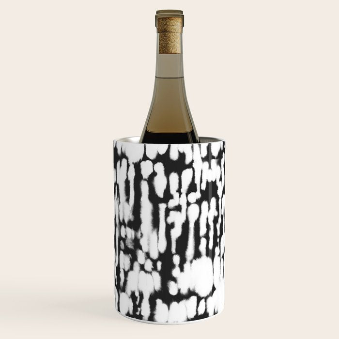 Inky Inverse Black and White Wine Chiller Gallery Image 3