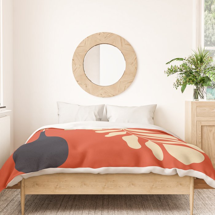Lazy Plant #2 Duvet Cover Gallery Image 3