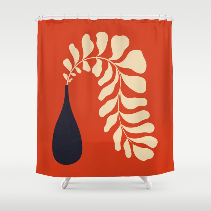 Lazy Plant #2 Shower Curtain Gallery Image 1