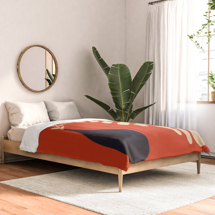 Lazy Plant #2 Comforter Gallery Image 2