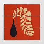 Lazy Plant #2 Wood Wall Art Gallery Image 1