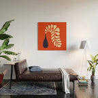 Lazy Plant #2 Wood Wall Art Gallery Image 2