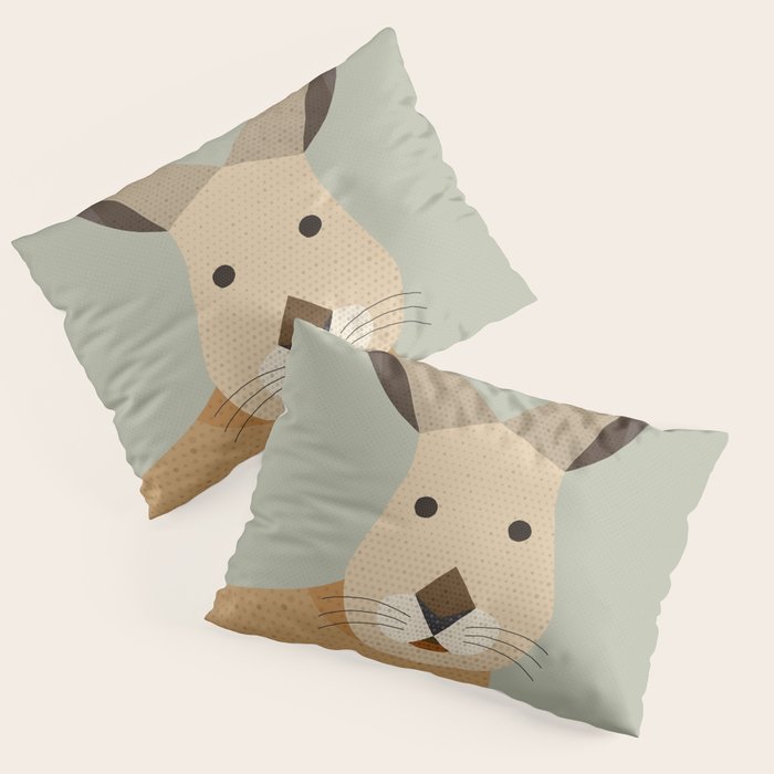 Whimsy European Hare Pillow Sham Gallery Image 1