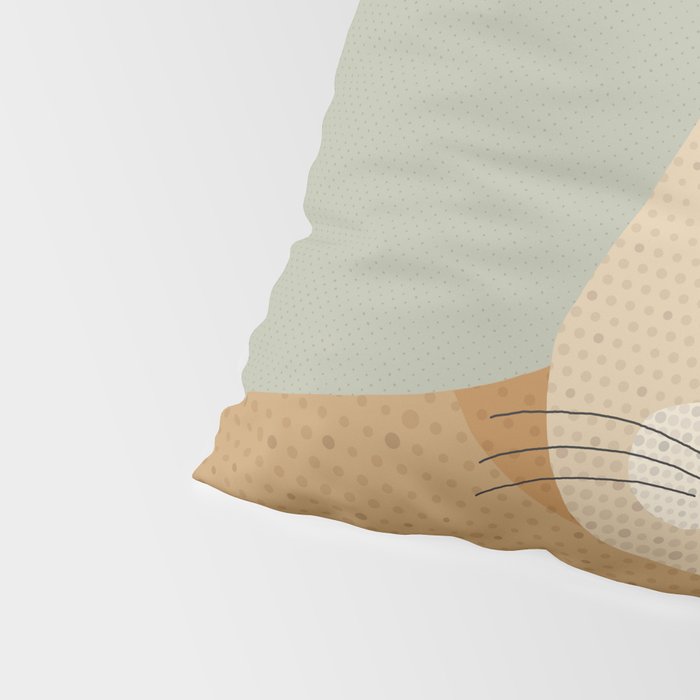 Whimsy European Hare Pillow Sham Gallery Image 4