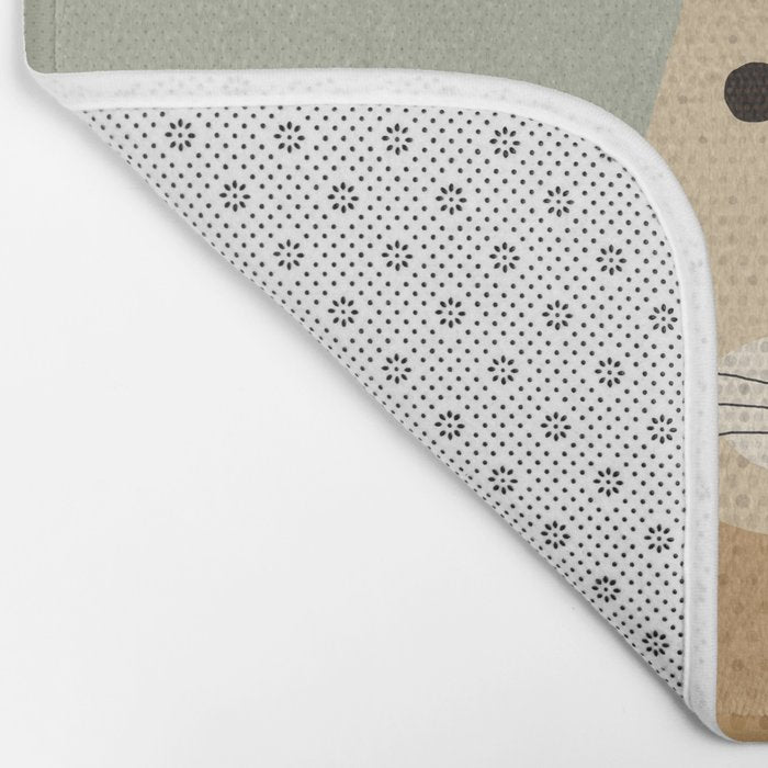 Whimsy European Hare Bath Mat Gallery Image 2