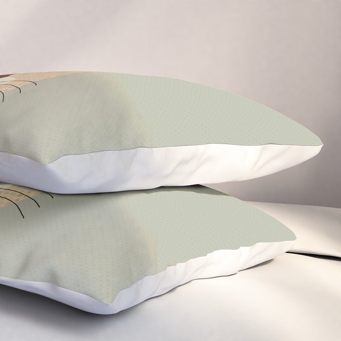 Whimsy European Hare Pillow Sham Gallery Image 3