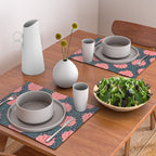 Seashell - pink and blue Placemat Gallery Image 2