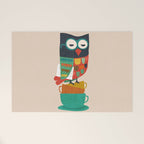 Morning Owl Welcome Mat Gallery Image 1