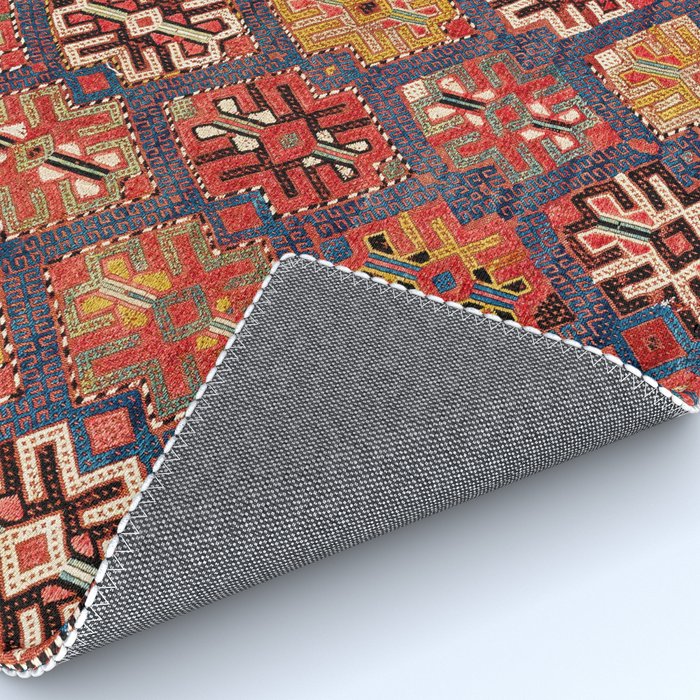 Azeri Zili Azerbaijan South Causasus Antique Rug Print Rug Gallery Image 4