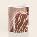 Stillness, Inspired by PANTONE 17 1230 Mocha Mousse Coffee Mug Gallery Image 4