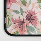 Pastel pink tropical bloom A Laptop Sleeve Gallery Image 3