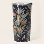 Hand Painted Floral Garden Night Travel Mug Gallery Image 2