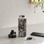 Hand Painted Floral Garden Night Water Bottle Gallery Image 4
